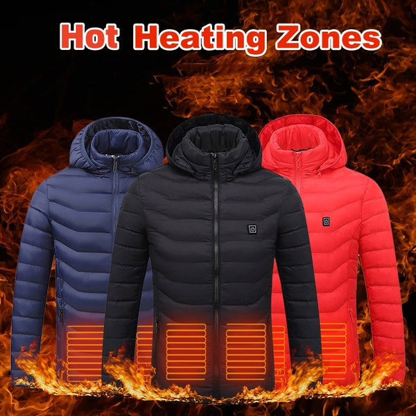 New Heated Jacket Coat USB Electric Jacket