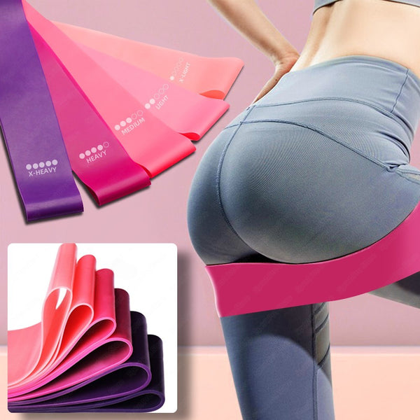 Elastic Booty Sport Bodybuilding Rubber Band For Fitness Gym